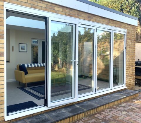 Bi-folding Doors Entrance Door